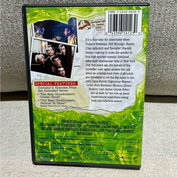 Ghostbusters 2 Dvd - Picture 2 of 3